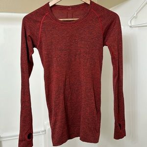Lululemon LS Swiftly Tech size 4